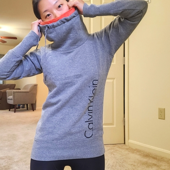 Calvin Klein Tops - Calvin Klein Long Hoodie Sweatshirt